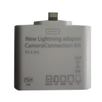 5 in 1 Camera Connection Kit SD USB card reader 8pin Lightning adapter for Apple iPad 4 iPad mini 5 in 1 Camera Connection Kit SD USB card reader 8pin Lightning adapter for Apple iPad 4 iPad mini