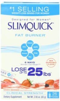 Slimquick Fat Burner Mixed Berries, 26-Count Slimquick Fat Burner Mixed Berries, 26-Count