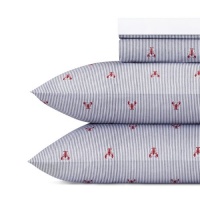 Tommy Hilfiger Aaron Lobster Sheet Set, Queen Tommy Hilfiger Aaron Lobster Sheet Set, Queen
