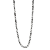925 Silver Oxidized Popcorn Chain-2.0mm 18 , 20 or 24 IN 925 Silver Oxidized Popcorn Chain-2.0mm 18 , 20 or 24 IN