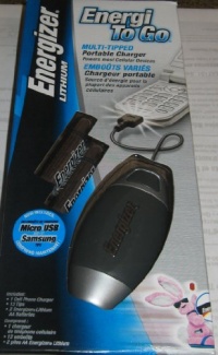 Energi To Go - Multi-Tipped Portable Charger Energi To Go - Multi-Tipped Portable Charger