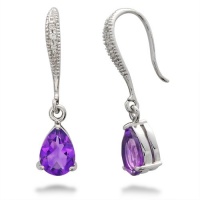 Sterling Silver Natural Gemstone Earrings Sterling Silver Natural Gemstone Earrings