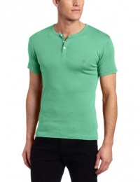 French Connection Men's Basic Short Sleeve Henley Shirt French Connection Men's Basic Short Sleeve Henley Shirt