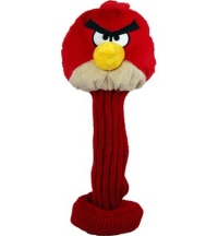 Angry Birds Plush Golf Club Cover - Red Bird Angry Birds Plush Golf Club Cover - Red Bird