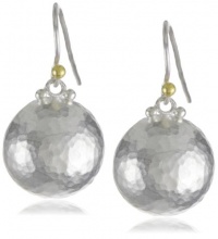 GURHAN Dome Silver with High Karat Gold Accent Earrings GURHAN Dome Silver with High Karat Gold Accent Earrings