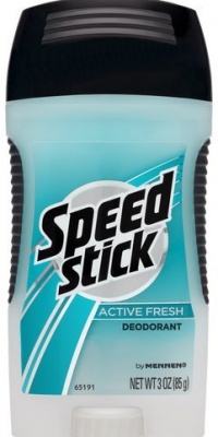 Speed Stick Deodorant, Clear, Active Fresh, 3 oz, (Case of 6) Speed Stick Deodorant, Clear, Active Fresh, 3 oz, (Case of 6)