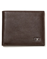The aged look of the leather adds classic appeal to this distinguished wallet from the always dignified Salvatore Ferragamo. The aged look of the leather adds classic appeal to this distinguished wallet from the always dignified Salvatore Ferragamo.