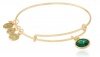 Alex and Ani Bangle Bar Birthstone Expandable Wire in Bangle Bracelet