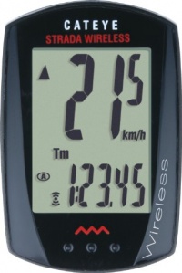 CatEye Strada Wireless Bicycle Computer (Black) CC-RD300W CatEye Strada Wireless Bicycle Computer (Black) CC-RD300W