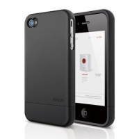 elago S4 Glide Case for Black Version AT&T, Sprint and Verizon iPhone 4/4S(Not for White Iphone) (Soft Feeling Black)- eco-friendly packaging elago S4 Glide Case for Black Version AT&T, Sprint and Verizon iPhone 4/4S(Not for White Iphone) (Soft Feeling Black)- eco-friendly packaging