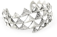 House of Harlow 1960 Silver-Plated Pyramid Wrap Cuff Bracelet House of Harlow 1960 Silver-Plated Pyramid Wrap Cuff Bracelet