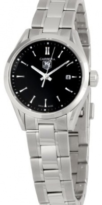 TAG Heuer Women's WV1414BA0793 Carrera Black Dial Watch TAG Heuer Women's WV1414BA0793 Carrera Black Dial Watch