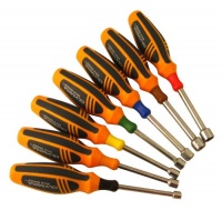 Olympia Tools 29-585 7Pc Gold Series Sae Nut Driver Set Olympia Tools 29-585 7Pc Gold Series Sae Nut Driver Set