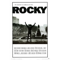 Rocky Poster - His whole life was a million to one shot, 24x36