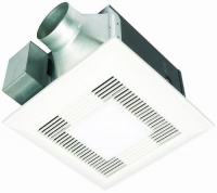 Panasonic FV-11VQL5 WhisperLite 110 CFM Ceiling Mounted Fan/Light Combination, White Panasonic FV-11VQL5 WhisperLite 110 CFM Ceiling Mounted Fan/Light Combination, White