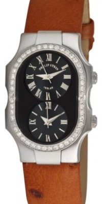 Philip Stein Women's 1DBCBOT Diamond Ostrich Strap Watch Philip Stein Women's 1DBCBOT Diamond Ostrich Strap Watch