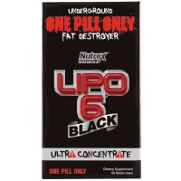 Nutrex Research Lipo 6 Black Ultra Concentrate Diet Supplement Capsules, 60 Count Nutrex Research Lipo 6 Black Ultra Concentrate Diet Supplement Capsules, 60 Count