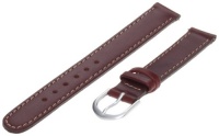 Timex Women's Q7B854 Calfskin Stitched Oiled Leather 14mm Brown Replacement Watchband Timex Women's Q7B854 Calfskin Stitched Oiled Leather 14mm Brown Replacement Watchband