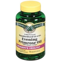 Spring Valley - Evening Primrose Oil 1000 mg, 75 Softgels Spring Valley - Evening Primrose Oil 1000 mg, 75 Softgels