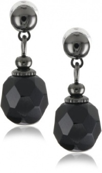 1928 Jewelry Elegant Black Drop Earrings 1928 Jewelry Elegant Black Drop Earrings