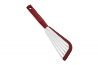 Kuhn Rikon SoftEdge Slotted 12-Inch Spatula, Red Edge and Handle Kuhn Rikon SoftEdge Slotted 12-Inch Spatula, Red Edge and Handle