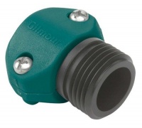 Gilmour Polymer Male Hose Coupling 01M Teal