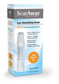 ScarAway Silicone Gel Scar Treatment, Scar Diminishing Serum with Massaging Applicator, 0.2-Ounce ScarAway Silicone Gel Scar Treatment, Scar Diminishing Serum with Massaging Applicator, 0.2-Ounce
