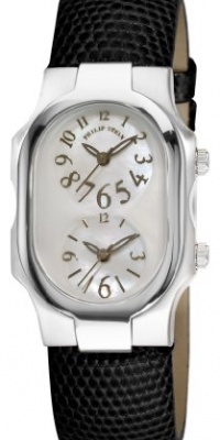 Philip Stein Women's 1-F-FSMOP-ZB Signature Black Lizard Leather Watch Philip Stein Women's 1-F-FSMOP-ZB Signature Black Lizard Leather Watch