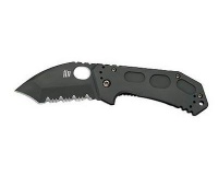 KA-BAR Knives Fin Folding Tanto Serrated Knife KA-BAR Knives Fin Folding Tanto Serrated Knife