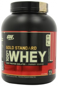 Optimum Nutrition 100% Whey Gold Standard, Delicious Strawberry, 5-Pound Optimum Nutrition 100% Whey Gold Standard, Delicious Strawberry, 5-Pound