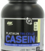Optimum Nutrition Platinum Tri-Celle Casein, Vanilla Bliss, 2.37 Pound