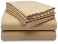 Pinzon Signature 190-Gram Cotton Velvet Flannel California King Sheet Set, Chamois Pinzon Signature 190-Gram Cotton Velvet Flannel California King Sheet Set, Chamois