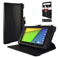 TabSuit(TM) Folio Cover Case with Multi-angle Stand for New Google Nexus 7 FHD II 2nd Gen 2013 Android 4.3 Tablet By Asus Black TabSuit(TM) Folio Cover Case with Multi-angle Stand for New Google Nexus 7 FHD II 2nd Gen 2013 Android 4.3 Tablet By Asus Black