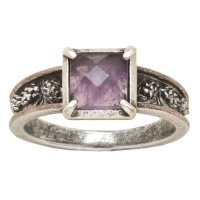 Big Sky Silver Amethyst Traditions Ring Size 9