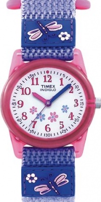 Timex Kids' T75031 Red Case Blue Fast Wrap Watch Timex Kids' T75031 Red Case Blue Fast Wrap Watch