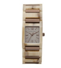 Michael Kors Tessa Mini Choclocate Dial Horn Acrylic Ladies Watch MK4259 Michael Kors Tessa Mini Choclocate Dial Horn Acrylic Ladies Watch MK4259