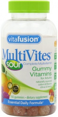 Vitafusion MultiVites Sours Gummy Vitamins, 150 Count Vitafusion MultiVites Sours Gummy Vitamins, 150 Count