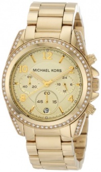 Michael Kors Golden Runway Watch with Glitz MK5166 Michael Kors Golden Runway Watch with Glitz MK5166