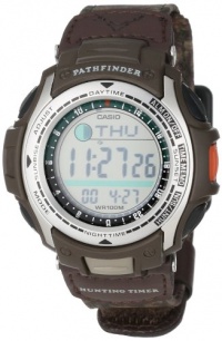 Casio Men's PAS410B-5V Pathfinder Moon Phase Hunting Timer Watch Casio Men's PAS410B-5V Pathfinder Moon Phase Hunting Timer Watch