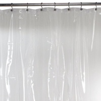 Maytex Hotel Vinyl Shower Liner, Clear Maytex Hotel Vinyl Shower Liner, Clear