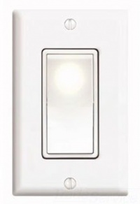 Leviton 5601-2W 15 Amp, 120/277 Volt, Decora Rocker Single-Pole AC Quiet Switch, Residential Grade, Grounding, White Leviton 5601-2W 15 Amp, 120/277 Volt, Decora Rocker Single-Pole AC Quiet Switch, Residential Grade, Grounding, White