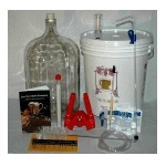 Gold Complete Beer Equipment Kit (K7) with 5 Gallon Glass Carboy