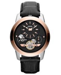 An automatic for the people: this Grant collection watch from Fossil runs at your own pace. An automatic for the people: this Grant collection watch from Fossil runs at your own pace.