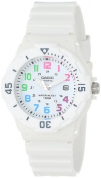 Casio Women's LRW200H-7BVCF Diver Look White Resin and Plastic Watch Casio Women's LRW200H-7BVCF Diver Look White Resin and Plastic Watch