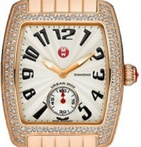 MICHELE Urban Mini Diamond Rose Gold Bracelet Watch MICHELE Urban Mini Diamond Rose Gold Bracelet Watch