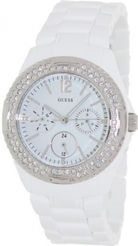 GUESS Women's U0062L7 Silver-Tone Feminine Classic Watch GUESS Women's U0062L7 Silver-Tone Feminine Classic Watch