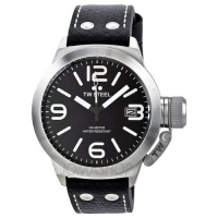 TW Steel Canteen Black Dial Stainless Steel Mens Watch TW2R TW Steel Canteen Black Dial Stainless Steel Mens Watch TW2R