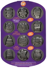 Wilton 12 Cavity Halloween Cookie Pan Wilton 12 Cavity Halloween Cookie Pan