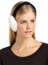 THE LOOKVelvety knit-covered headbandUltrasoft pieced rabbit fur ear coversTHE MATERIALDyed rabbit furCARE & ORIGINDry clean by fur specialistImportedFur origin: China THE LOOKVelvety knit-covered headbandUltrasoft pieced rabbit fur ear coversTHE MATERIALDyed rabbit furCARE & ORIGINDry clean by fur specialistImportedFur origin: China