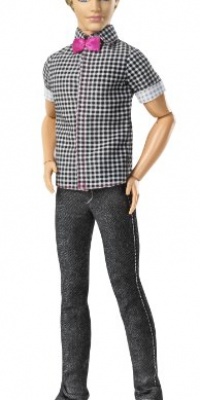 Barbie Fashionistas Ken Checkered Shirt Doll Barbie Fashionistas Ken Checkered Shirt Doll